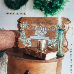 Decor Transfers® – Holly Jolly Xmas – total sheet size 24″x35″, cut into 2 sheets