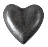 Pewter Heart Knob 1-3/4&quot; Wide X 1-7/8&quot; Tall