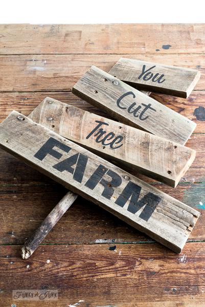 Apple Farm | You Cut Tree - combo by Funky Junk&#39;s Old Sign Stencils