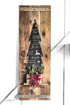 Rustic Christmas Tree stencil by Funky Junk's Old Sign Stencils