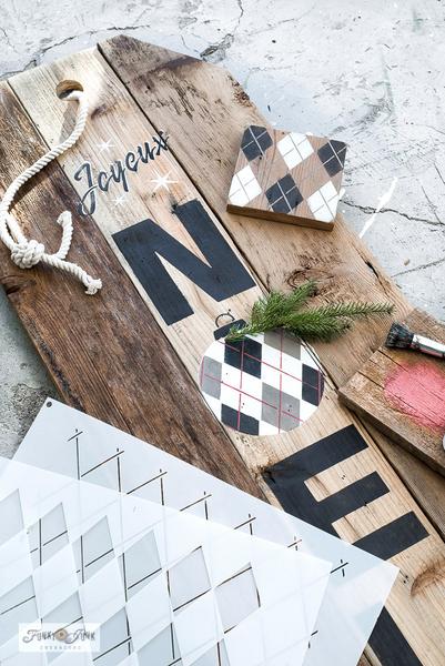 Argyle-by Funky Junk&#39;s Old Sign Stencils
