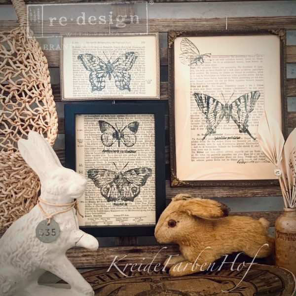 Clearly-Aligned Decor Stamps – MONARCH COLLECTION – 12×12 CLEAR CLING